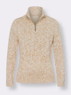 Strickpullover mit Effekt-Garn