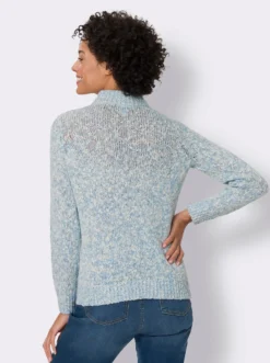 Strickpullover mit Effekt-Garn