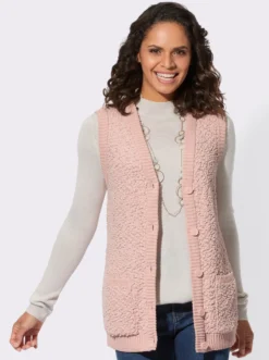 Strickweste flauschig weicher Qualität
