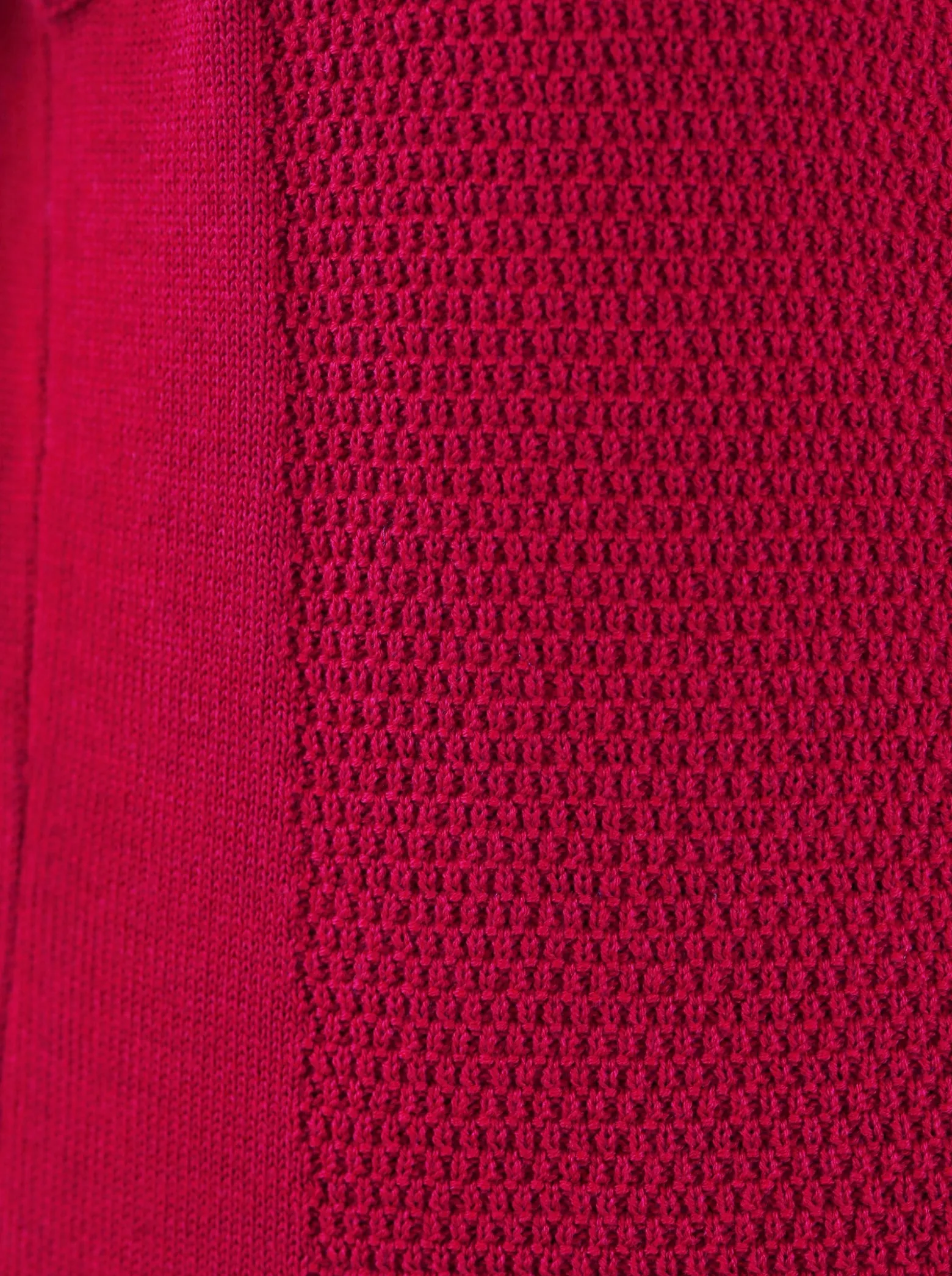 Strickweste mit durchgehendem Reißverschluss