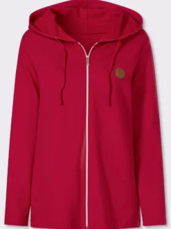 Sweatjacke mit Kapuze