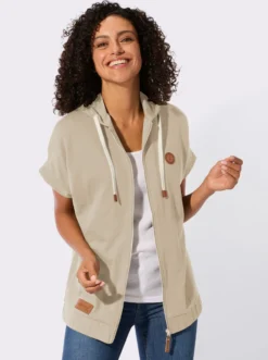 Sweatjacke mit Kapuze