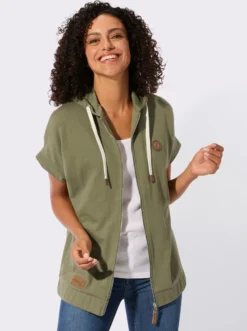Sweatjacke mit Kapuze