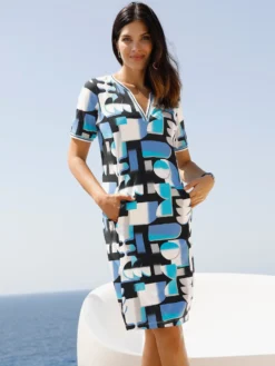 Sweatkleid in Interlock-Qualität