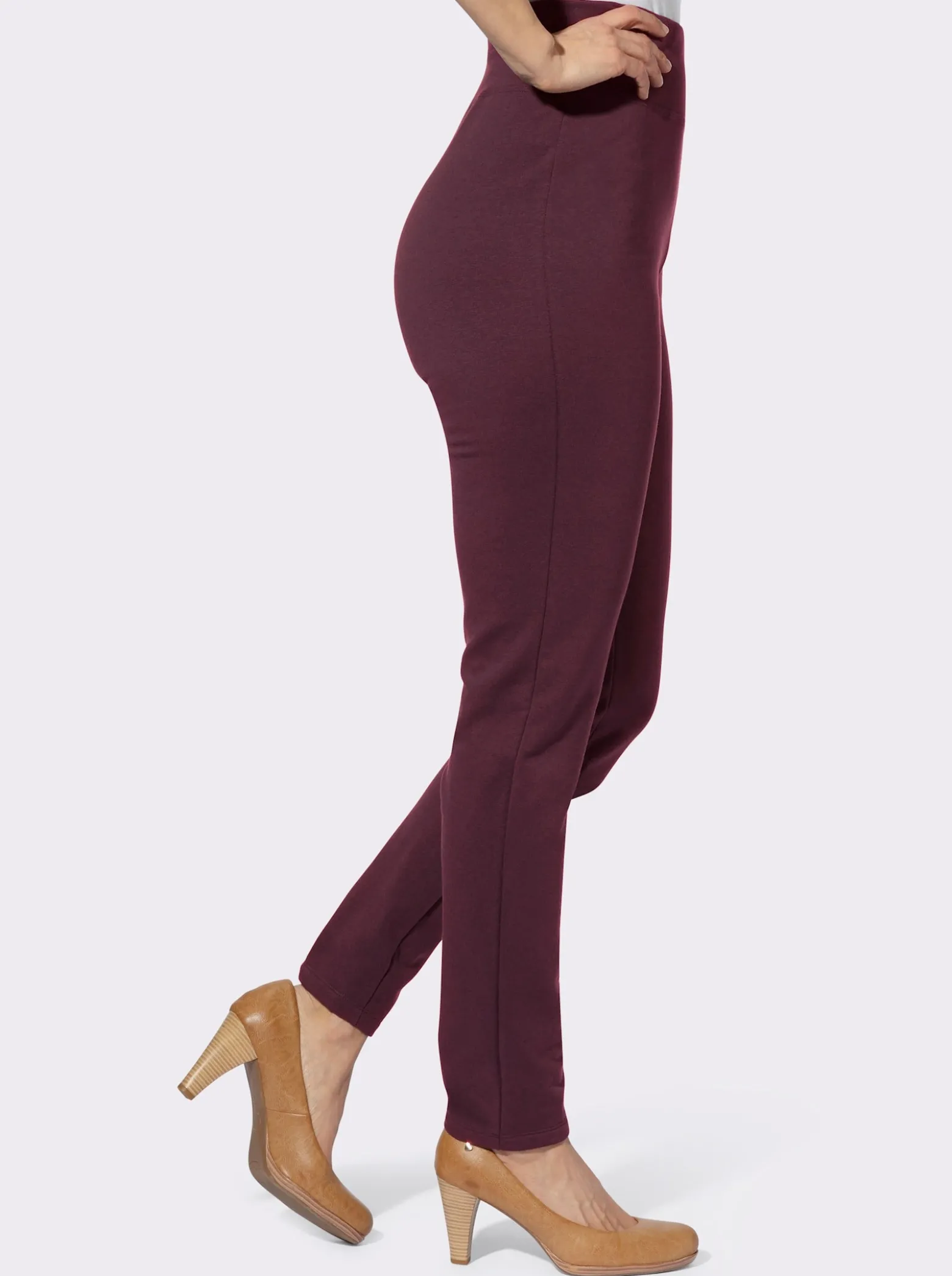 Sweatleggings mit weich angerauter Innenseite
