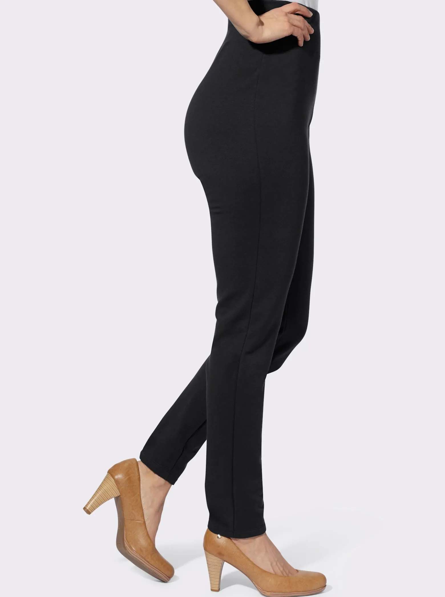 Sweatleggings mit weich angerauter Innenseite
