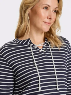 Sweatshirt aus Baumwolle, Interlock