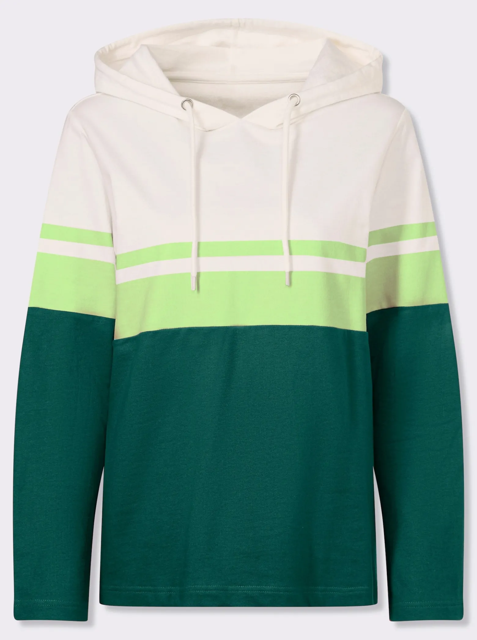 Sweatshirt im Color-Blocking-Dessin