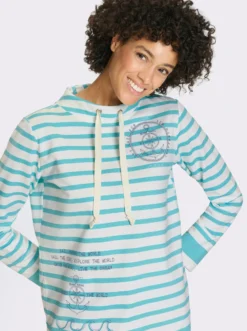 Sweatshirt im Ringel-Dessin