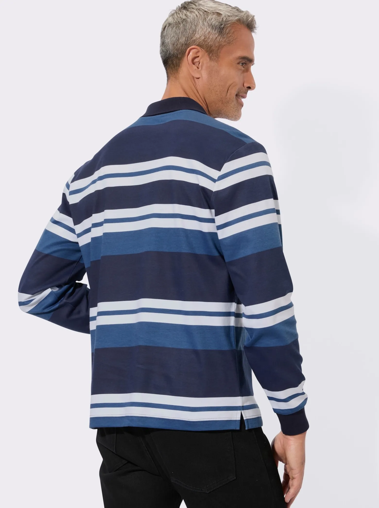Sweatshirt im Ringel-Dessin
