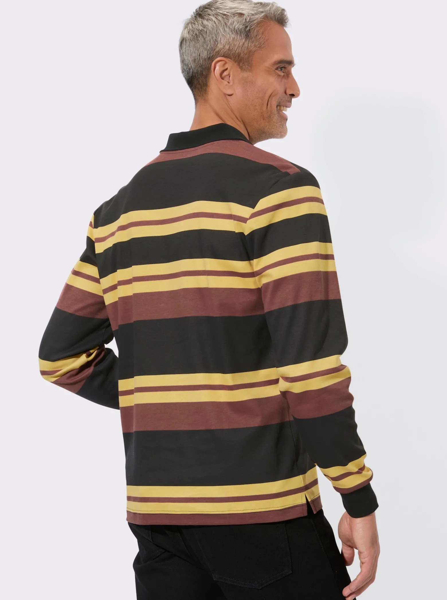 Sweatshirt im Ringel-Dessin