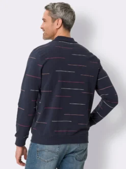 Sweatshirt im Ringel-Look