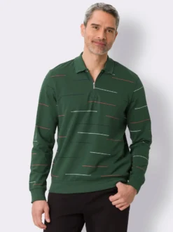 Sweatshirt im Ringel-Look