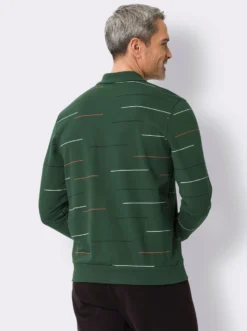 Sweatshirt im Ringel-Look
