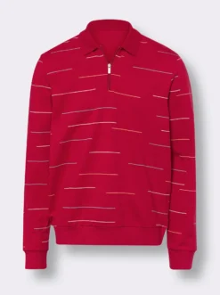 Sweatshirt im Ringel-Look