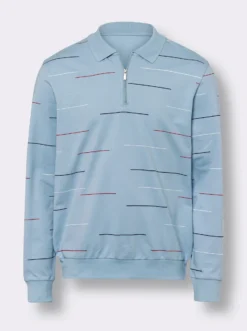 Sweatshirt im Ringel-Look