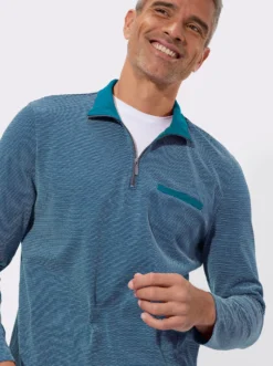 Sweatshirt mit Brusttasche