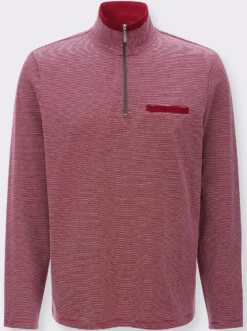 Sweatshirt mit Brusttasche