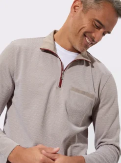 Sweatshirt mit Brusttasche