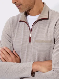 Sweatshirt mit Brusttasche