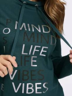 Sweatshirt mit Foliendruck