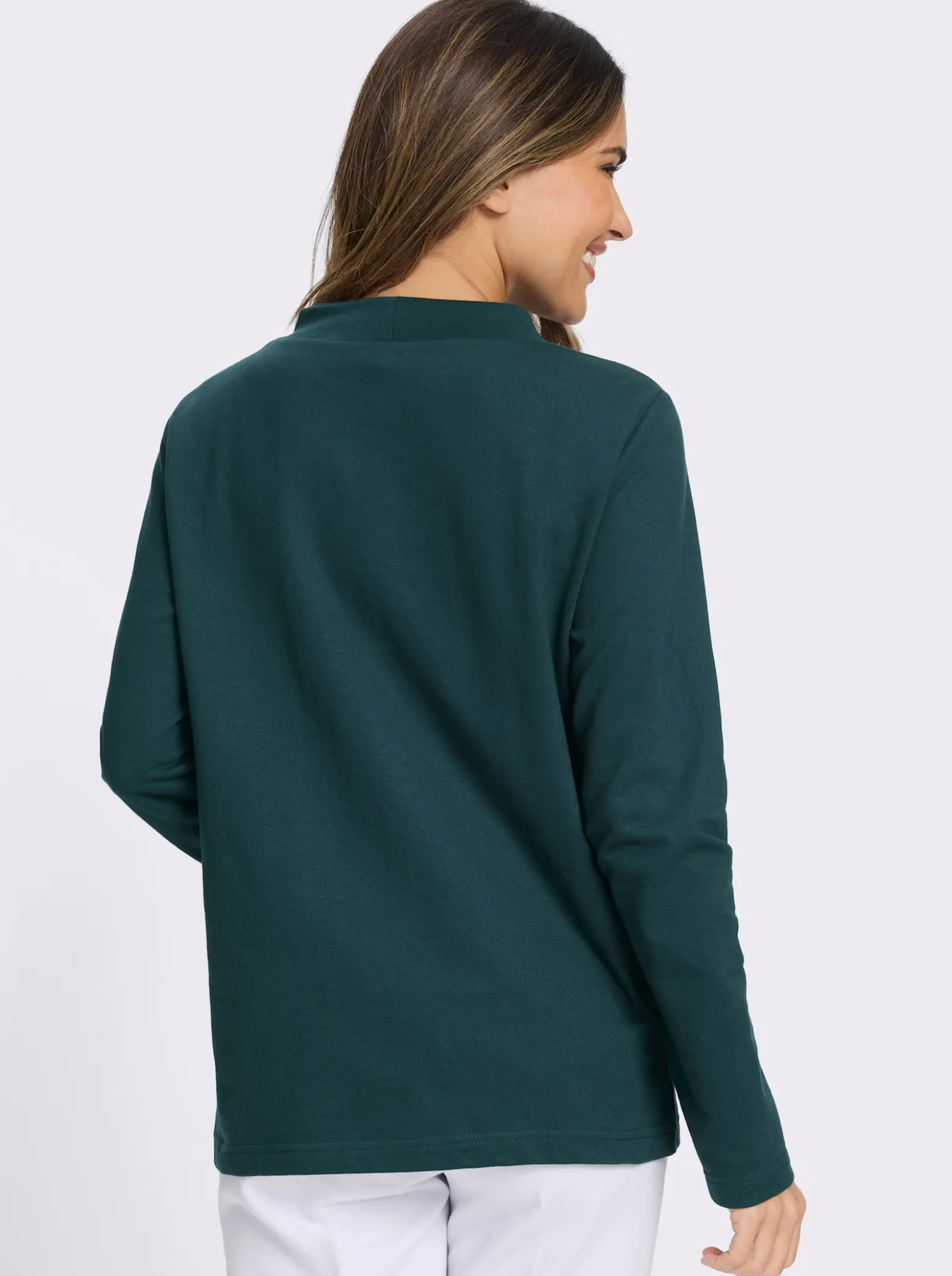 Sweatshirt mit Foliendruck