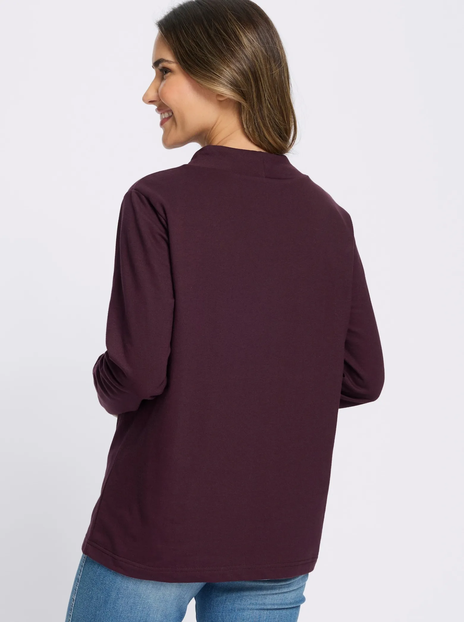 Sweatshirt mit Foliendruck