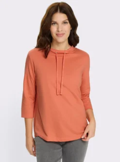 Sweatshirt mit Glitzersteinchen