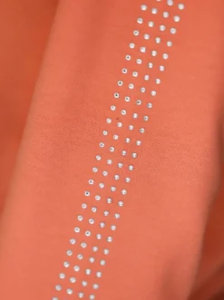 Sweatshirt mit Glitzersteinchen
