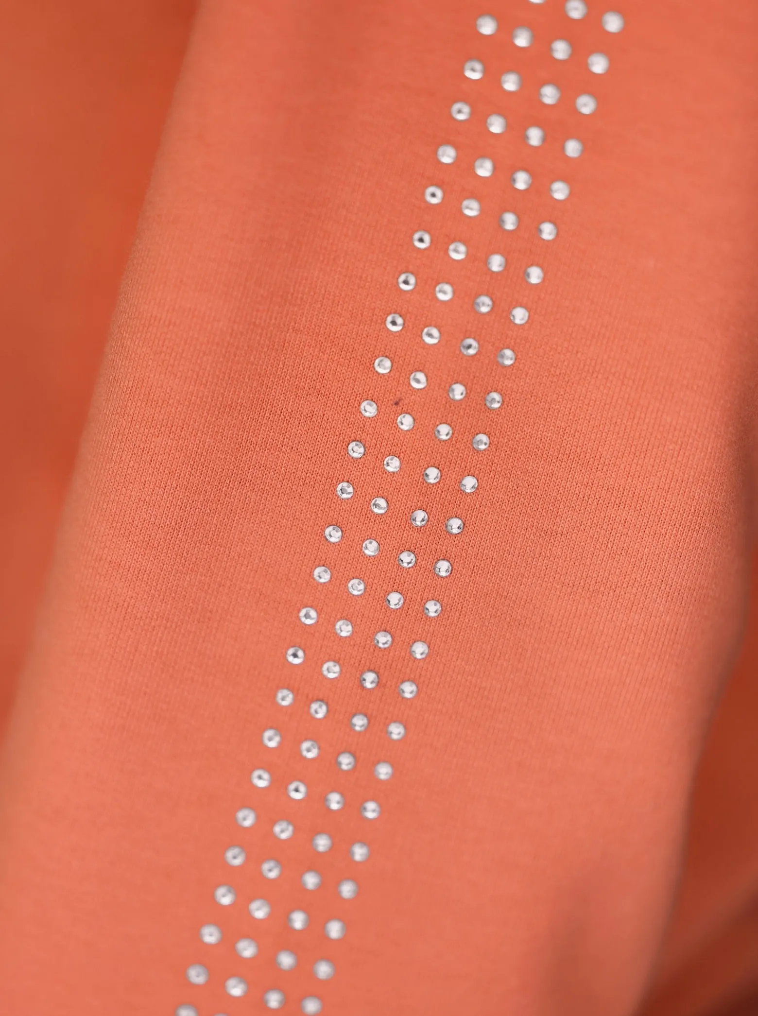 Sweatshirt mit Glitzersteinchen