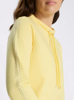Sweatshirt mit Glitzersteinchen