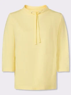 Sweatshirt mit Glitzersteinchen