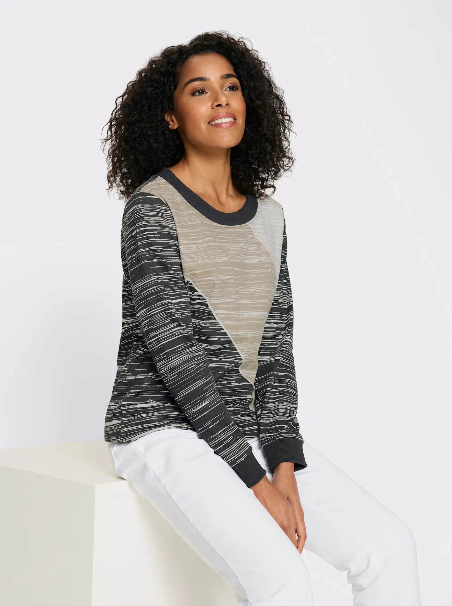 Sweatshirt mit Grafik-Print