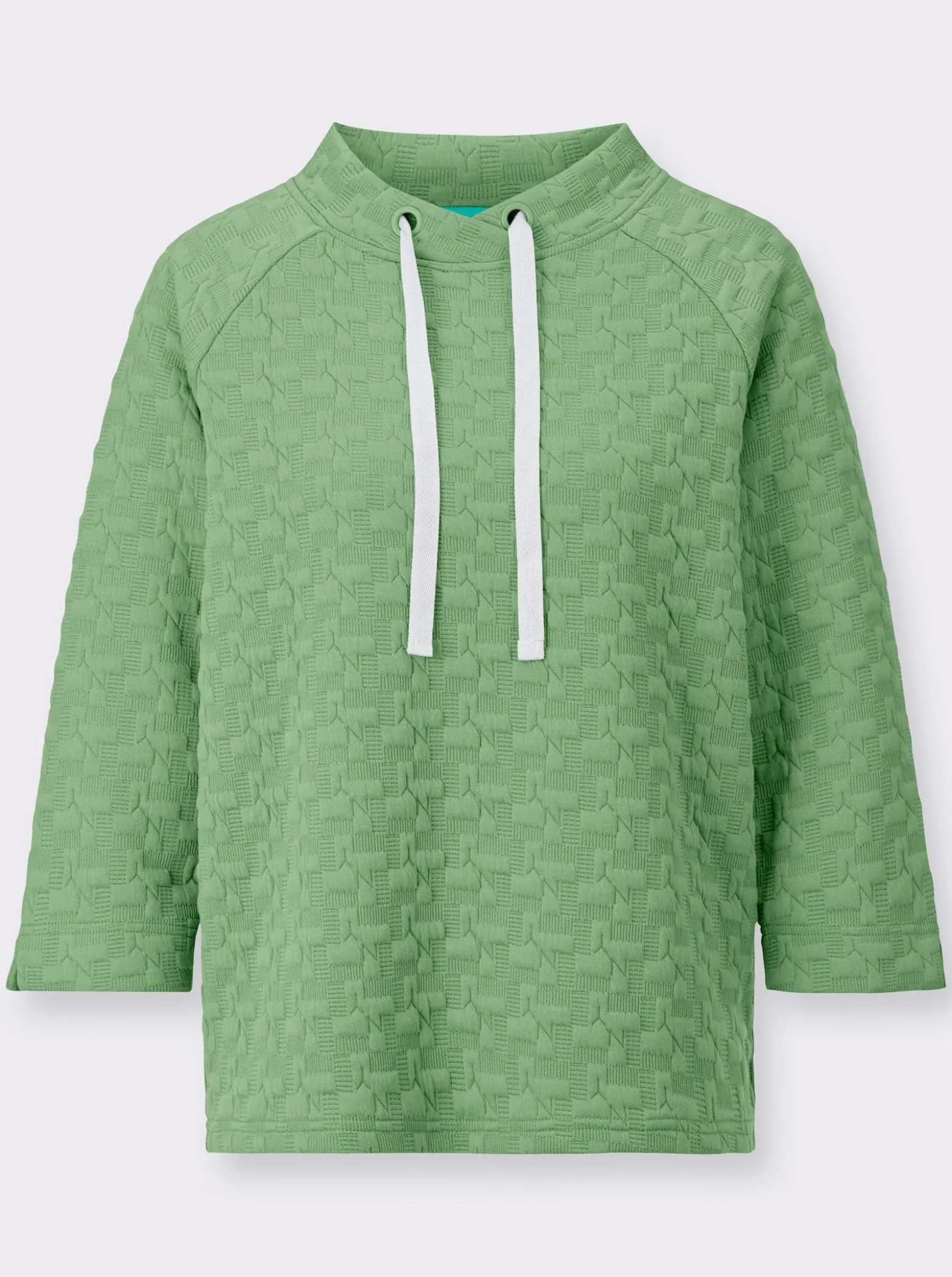 Sweatshirt mit Jacquard-Struktur