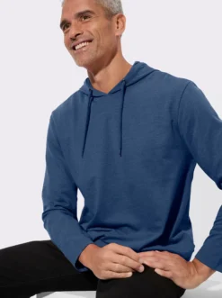 Sweatshirt mit Kapuze und Bindeband