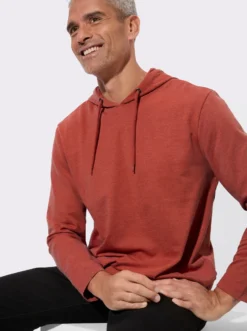Sweatshirt mit Kapuze und Bindeband