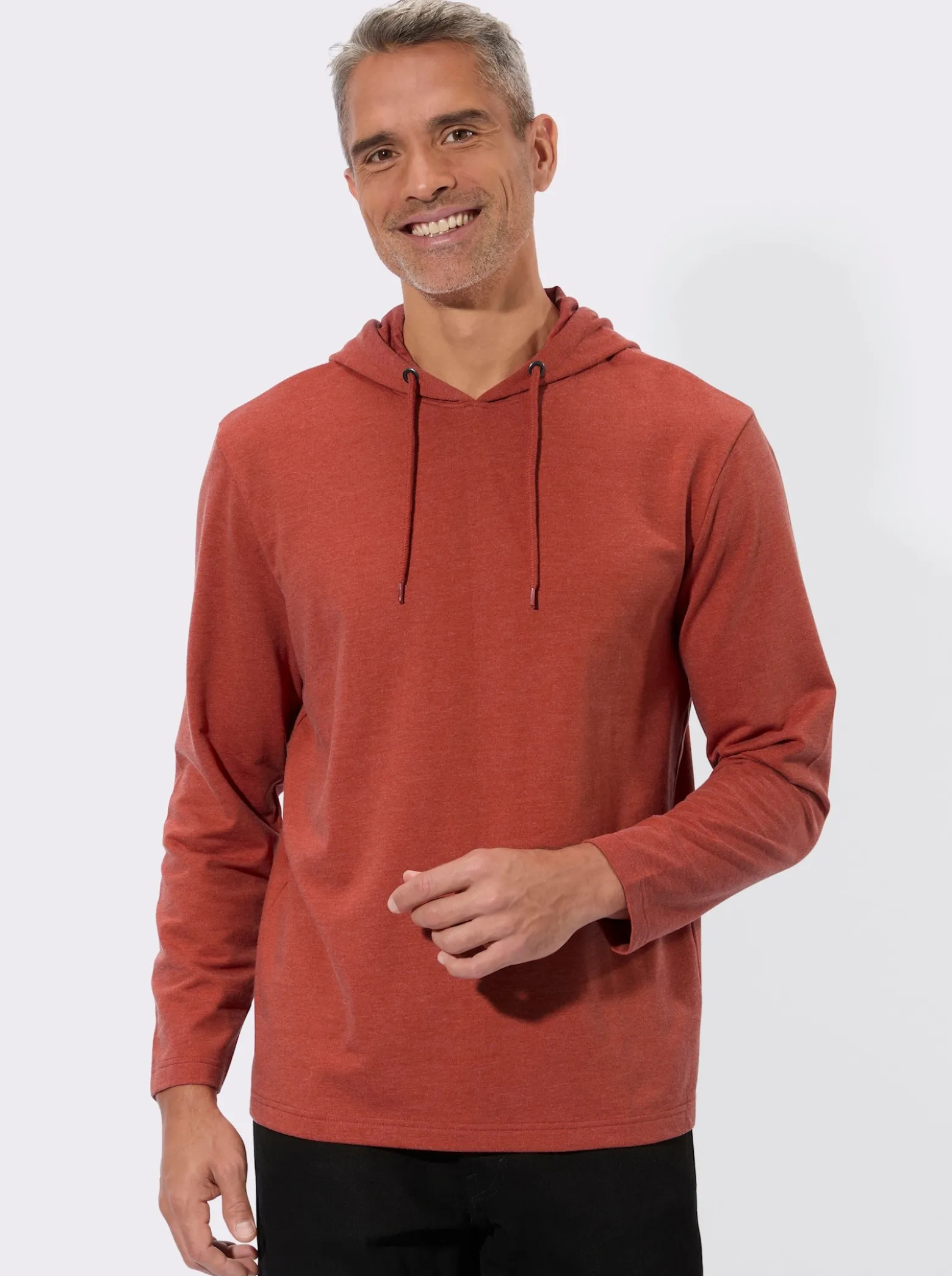 Sweatshirt mit Kapuze und Bindeband