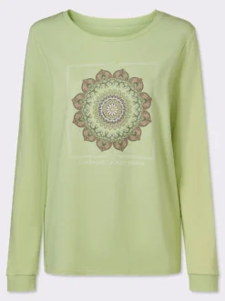 Sweatshirt mit Mandala-Druck