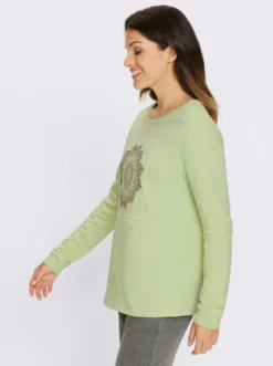 Sweatshirt mit Mandala-Druck