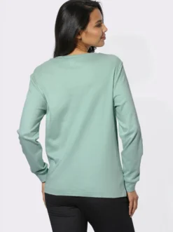 Sweatshirt mit platziertem Grafik-Print