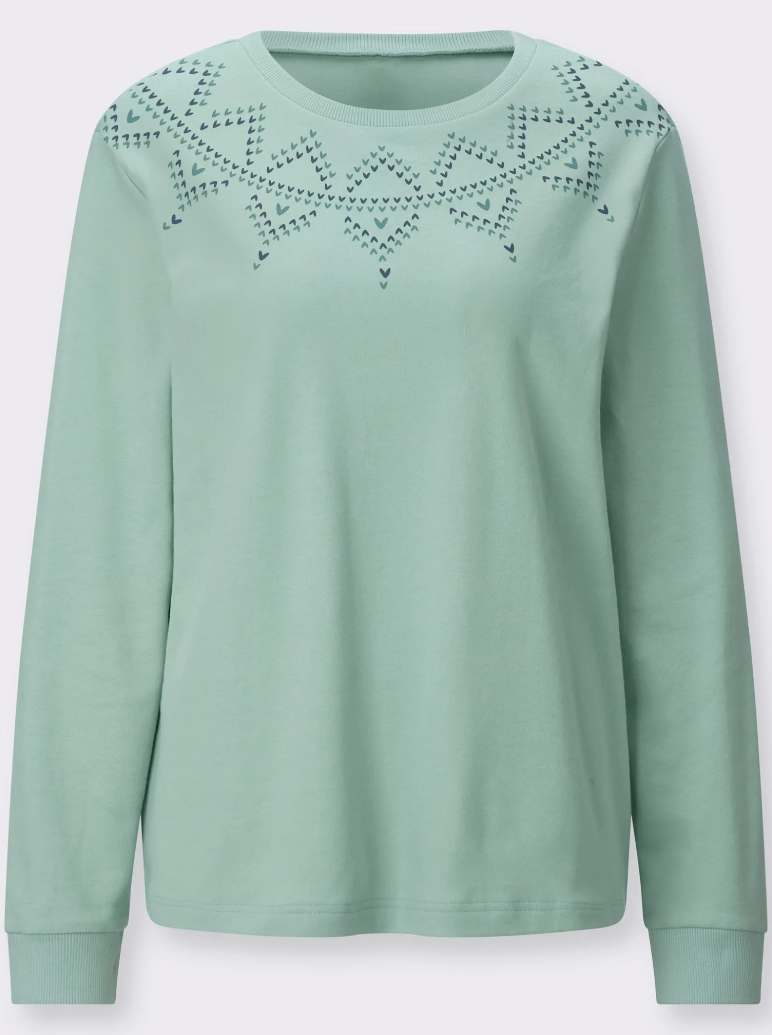 Sweatshirt mit platziertem Grafik-Print