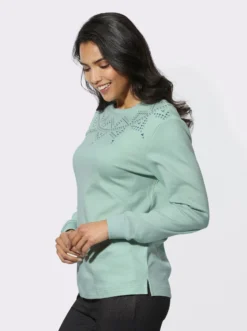 Sweatshirt mit platziertem Grafik-Print
