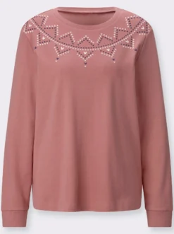 Sweatshirt mit platziertem Grafik-Print