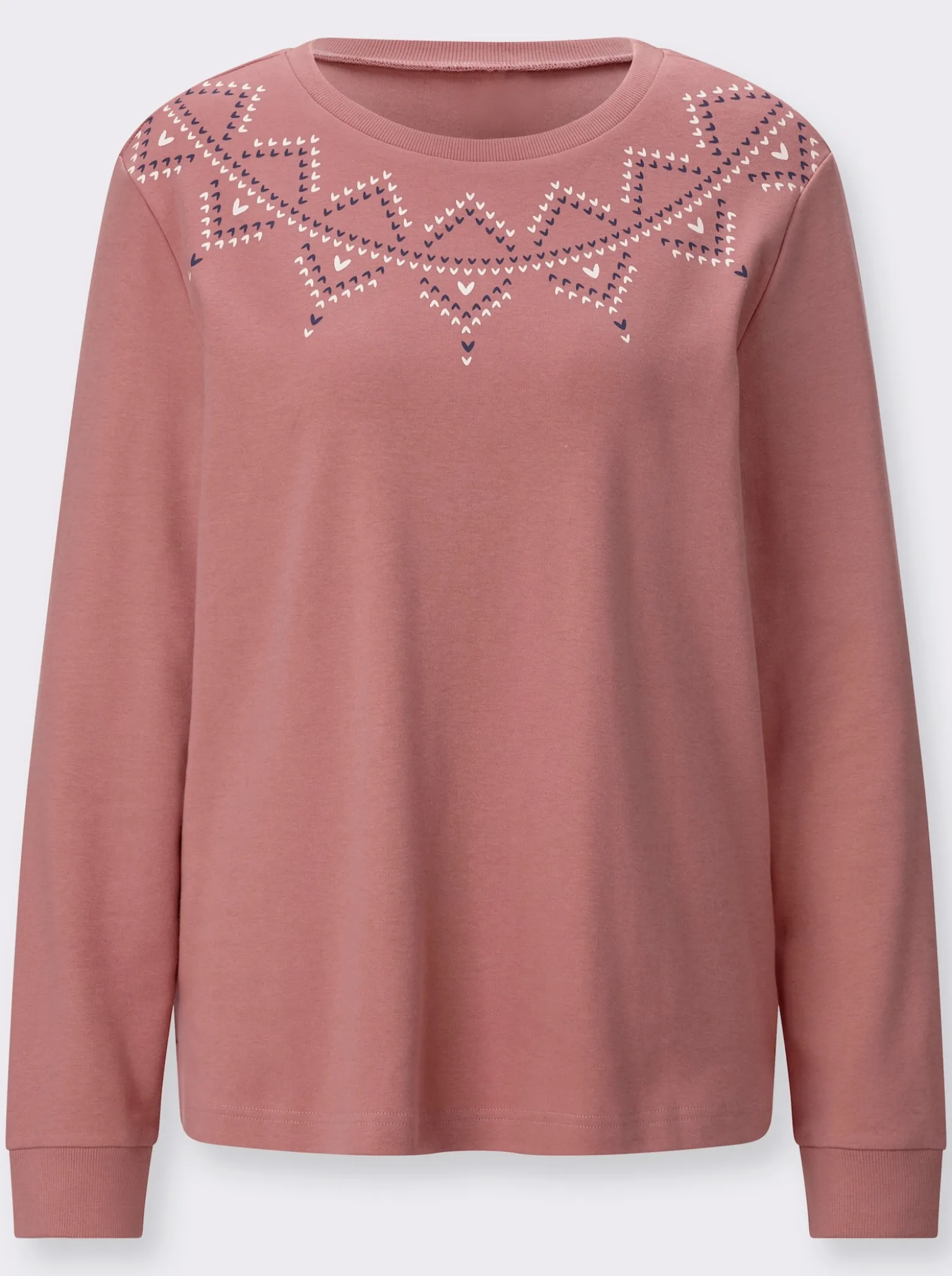 Sweatshirt mit platziertem Grafik-Print