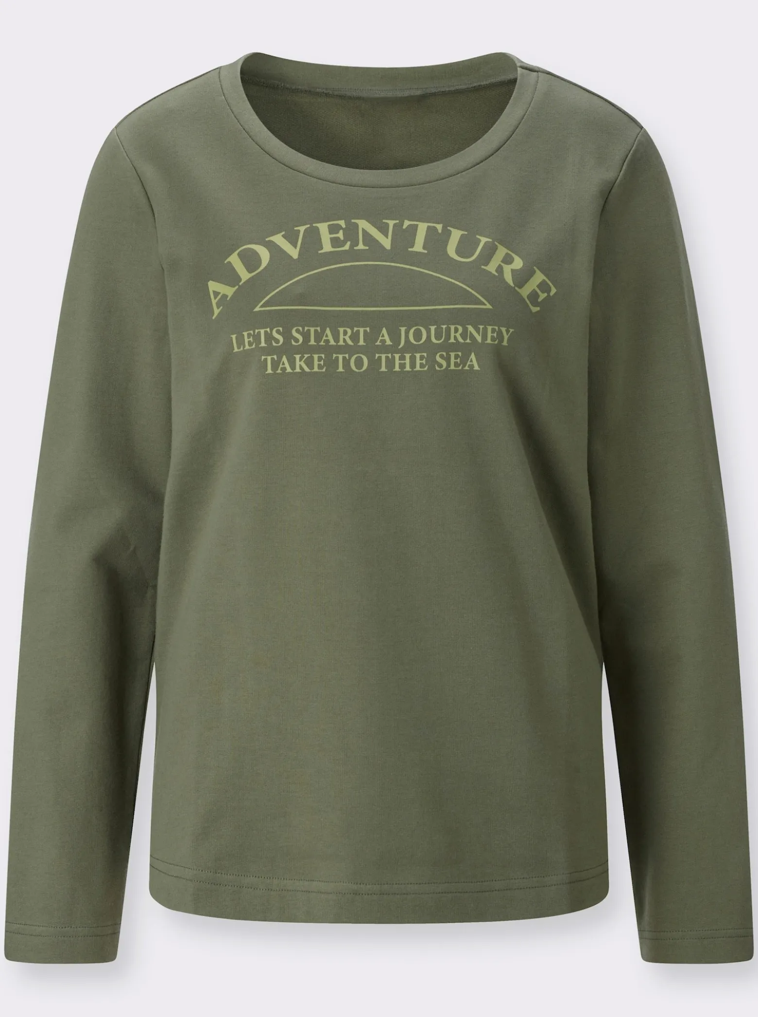 Sweatshirt mit platziertem Schriftzug