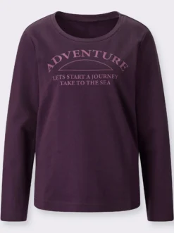 Sweatshirt mit platziertem Schriftzug