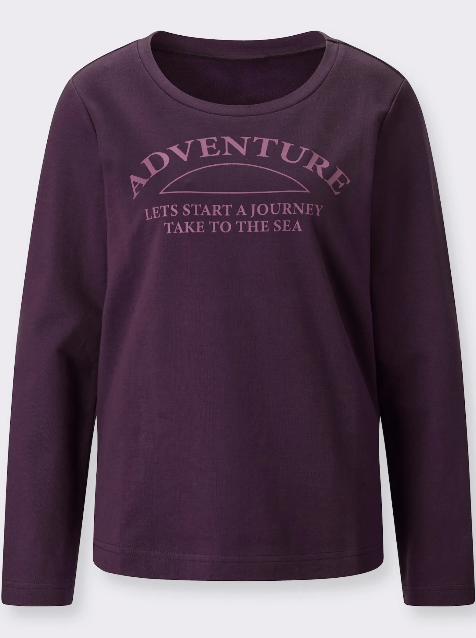 Sweatshirt mit platziertem Schriftzug