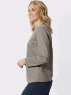 Sweatshirt mit platziertem Schriftzug