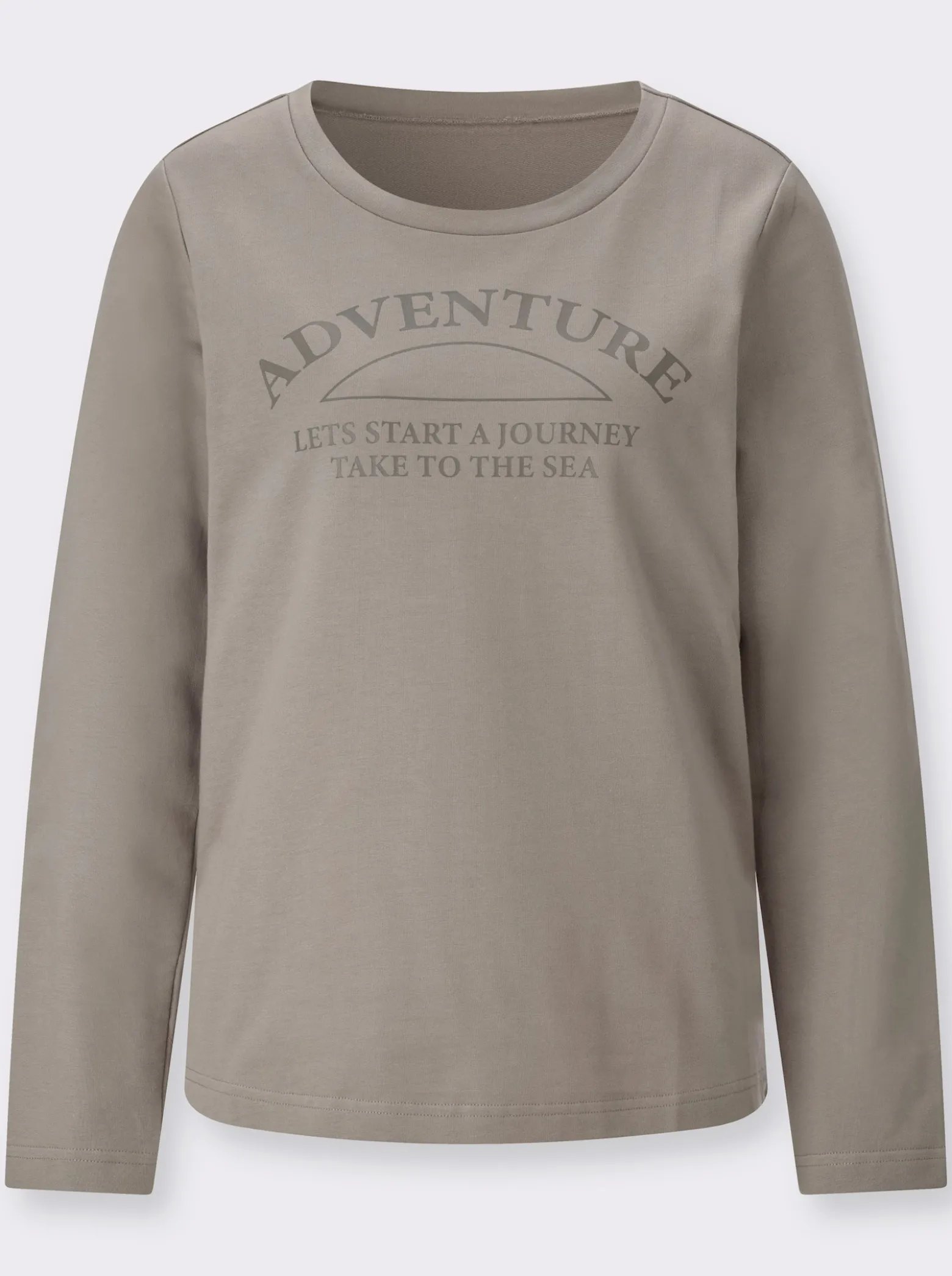 Sweatshirt mit platziertem Schriftzug