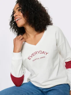 Sweatshirt mit Schriftzug